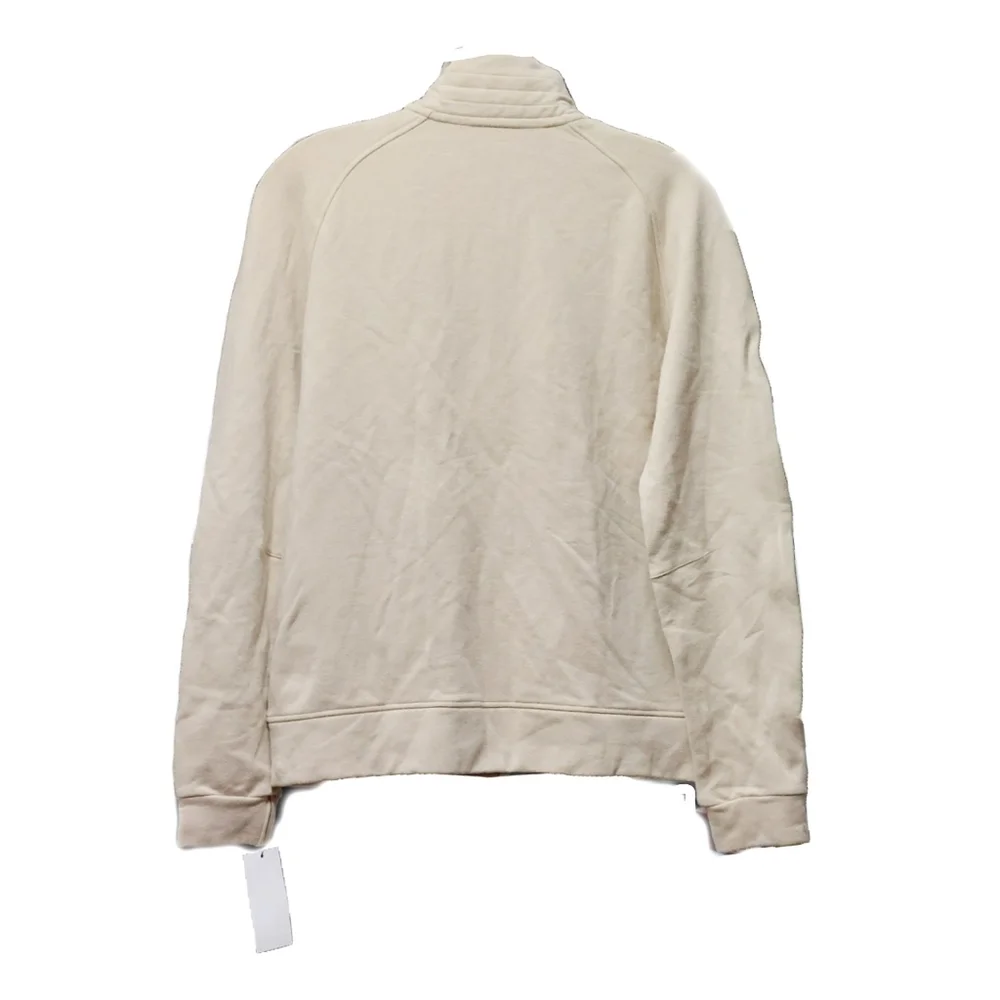 NWT RLX Ralph Lauren Womens/Mens Tan Leather Trim Zip Pockets Full Zip Jacket - Picture 6 of 6